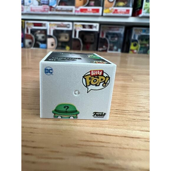 BITTY Riddler Batman Forever Funko Pop #340 Movies DC Comics Detective Carrey - Picture 5 of 6